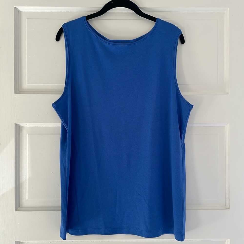 Karen Scott cotton tank top